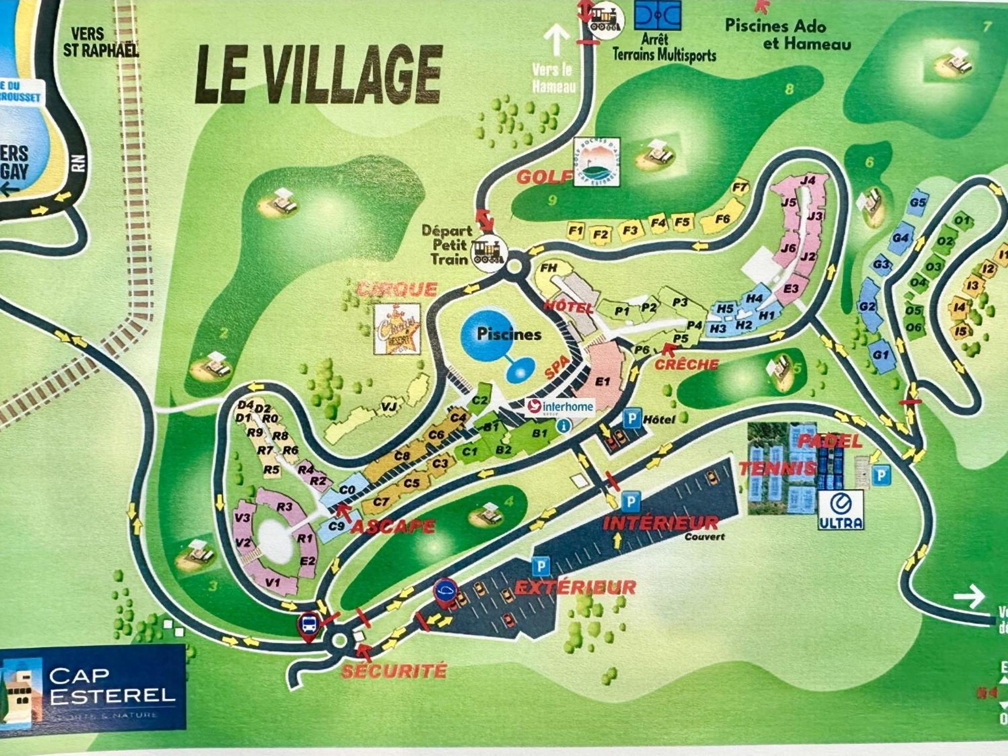 Apartment Village Cap Esterel - Le Village-14 By Interhome Saint-Raphaël المظهر الخارجي الصورة